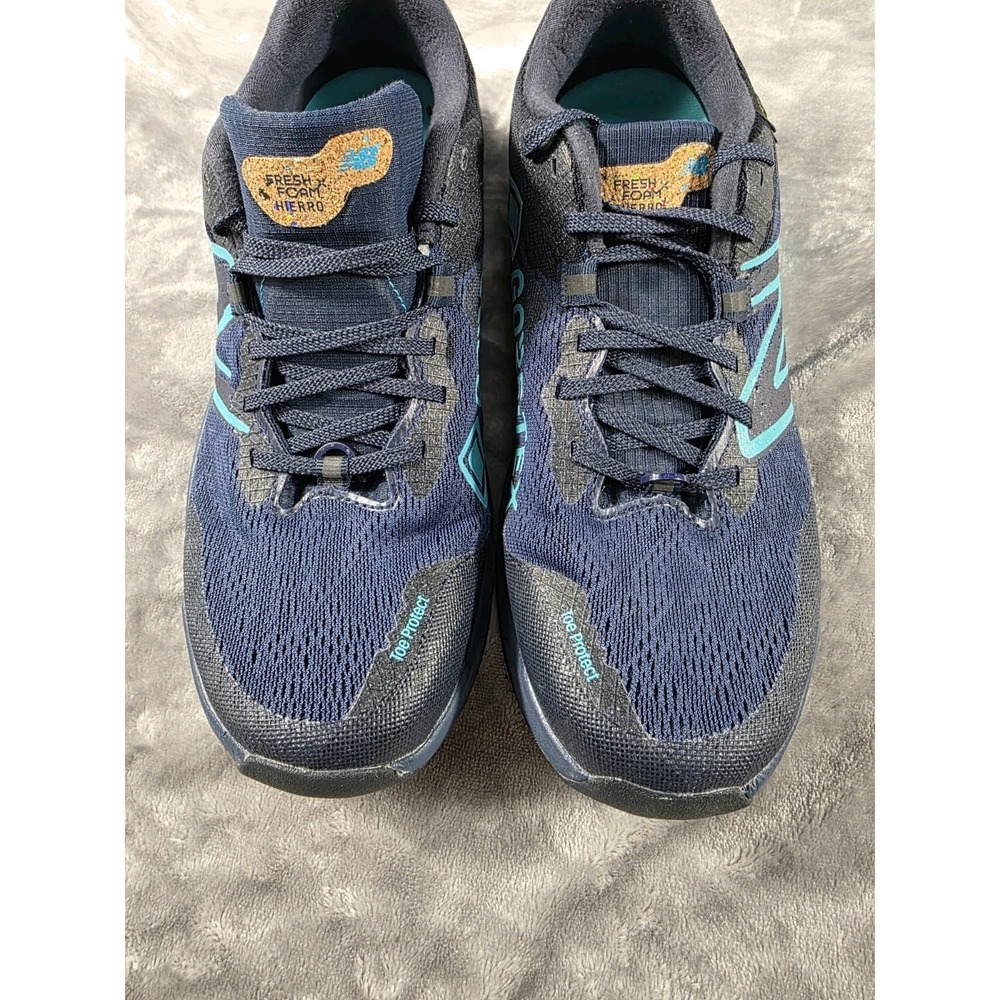 New Balance Fresh Foam Hierro Gore-Tex Trail Shoes Vibram 9.5 B Excellent - Picture 3 of 9